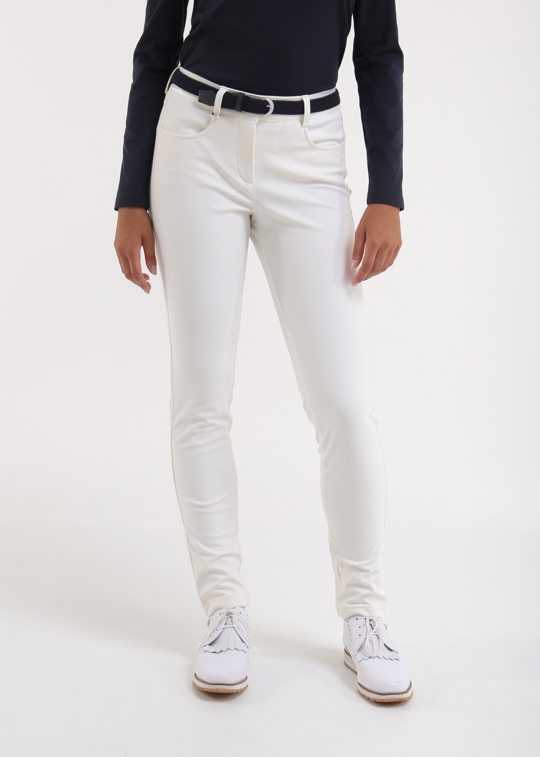 SINGOLO-FW26 - MIDNIGHT BLACK trousers - woman - Chervò USA