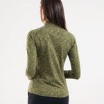 TRINITY - ENVY GREEN PIXELS turtleneck - woman - Chervò USA