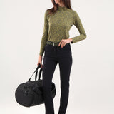 TRINITY - ENVY GREEN PIXELS turtleneck - woman - Chervò USA