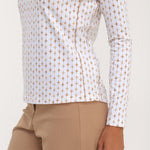 TRINITY - ENVY GREEN PIXELS turtleneck - woman - Chervò USA