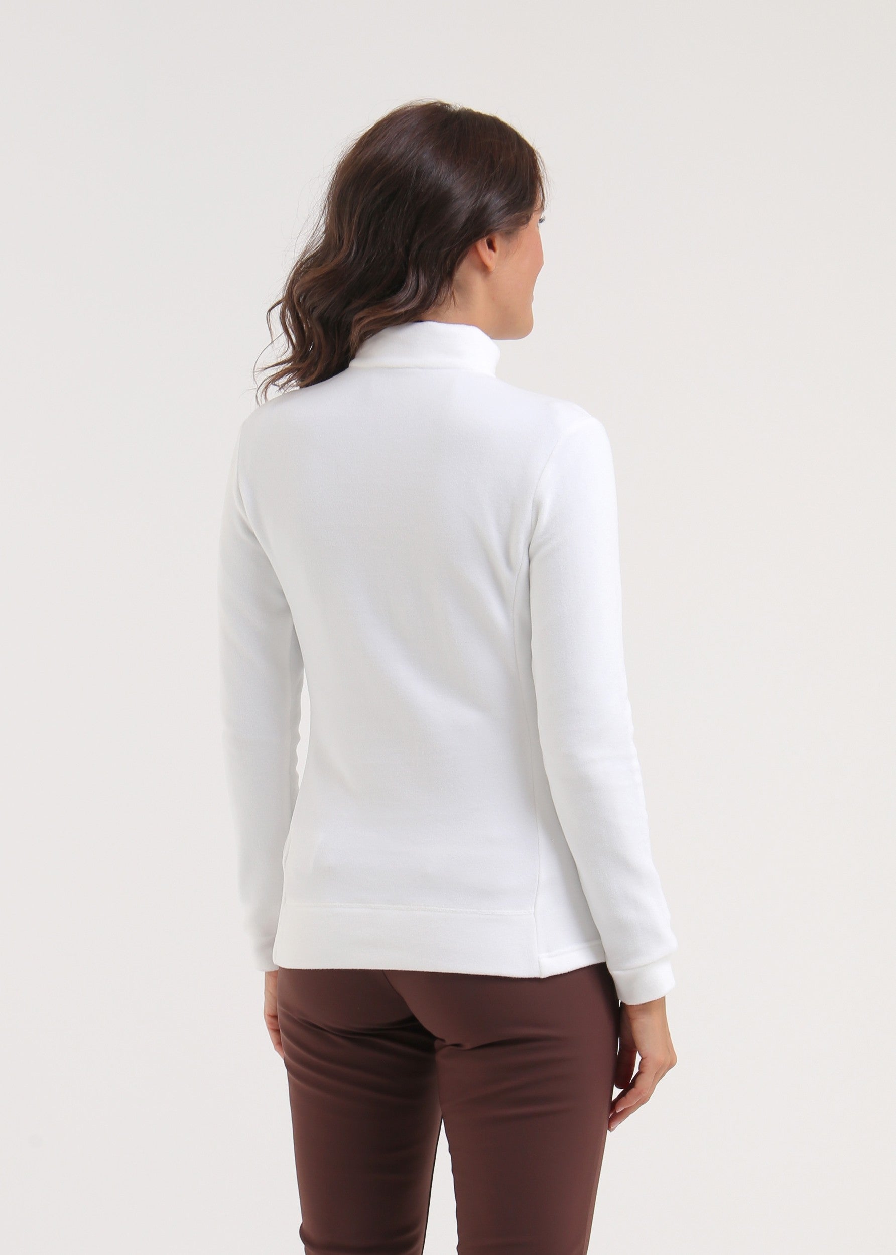 TRINIDAD - MIDNIGHT BLACK turtleneck - woman - Chervò USA