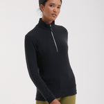 TRINIDAD - MIDNIGHT BLACK turtleneck - woman - Chervò USA