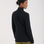 TRINIDAD - MIDNIGHT BLACK turtleneck - woman - Chervò USA