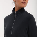 TRINIDAD - MIDNIGHT BLACK turtleneck - woman - Chervò USA