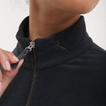 TRINIDAD - MIDNIGHT BLACK turtleneck - woman - Chervò USA