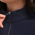 TRINIDAD - MIDNIGHT BLACK turtleneck - woman - Chervò USA