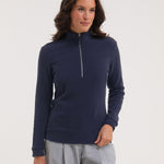 TRINIDAD - MIDNIGHT BLACK turtleneck - woman - Chervò USA
