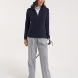 TRINIDAD - MIDNIGHT BLACK turtleneck - woman - Chervò USA