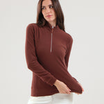 TRINIDAD - MIDNIGHT BLACK turtleneck - woman - Chervò USA