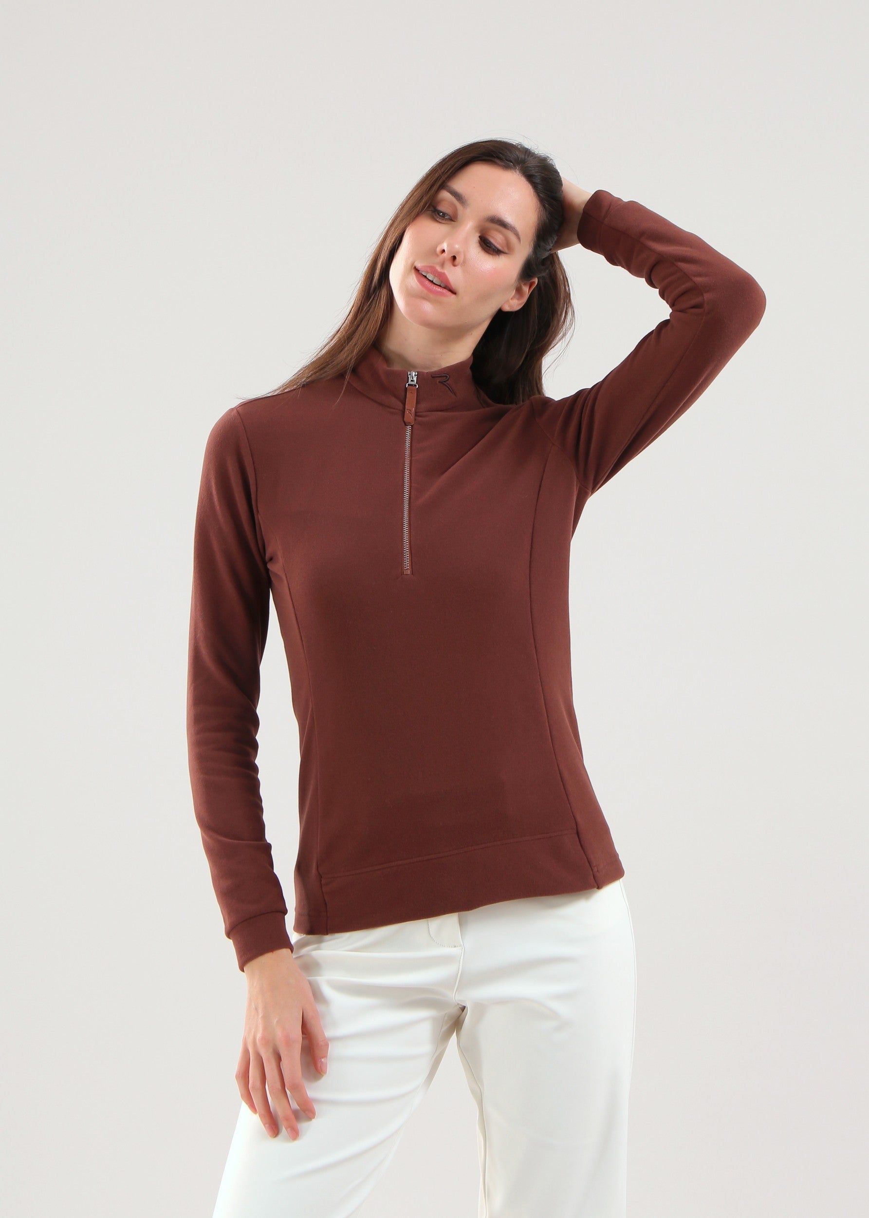 TRINIDAD - MIDNIGHT BLACK turtleneck - woman - Chervò USA