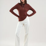 TRINIDAD - MIDNIGHT BLACK turtleneck - woman - Chervò USA