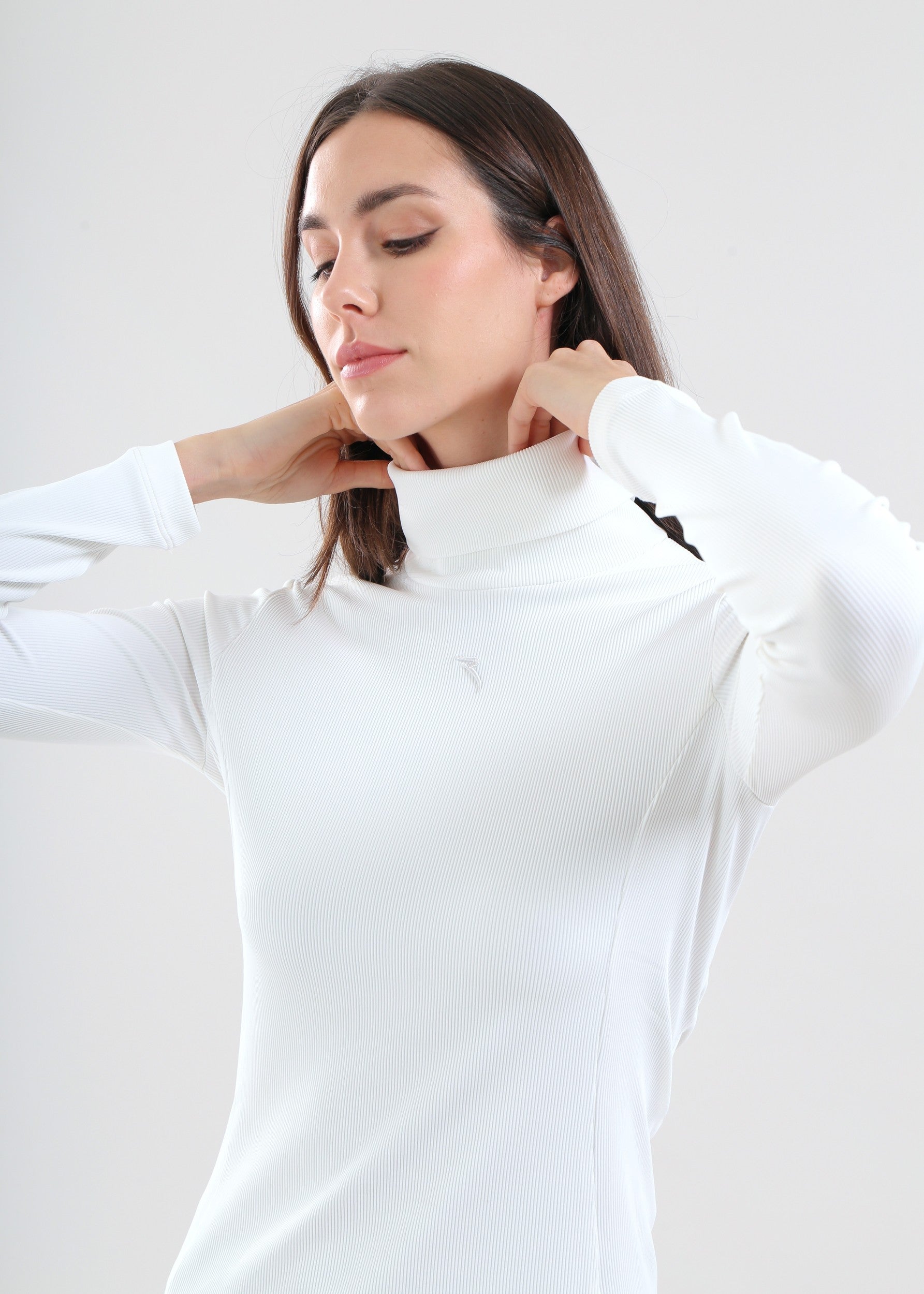 TITTI - WARM WHITE turtleneck - woman - Chervò USA