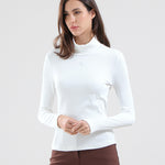 TITTI - WARM WHITE turtleneck - woman - Chervò USA