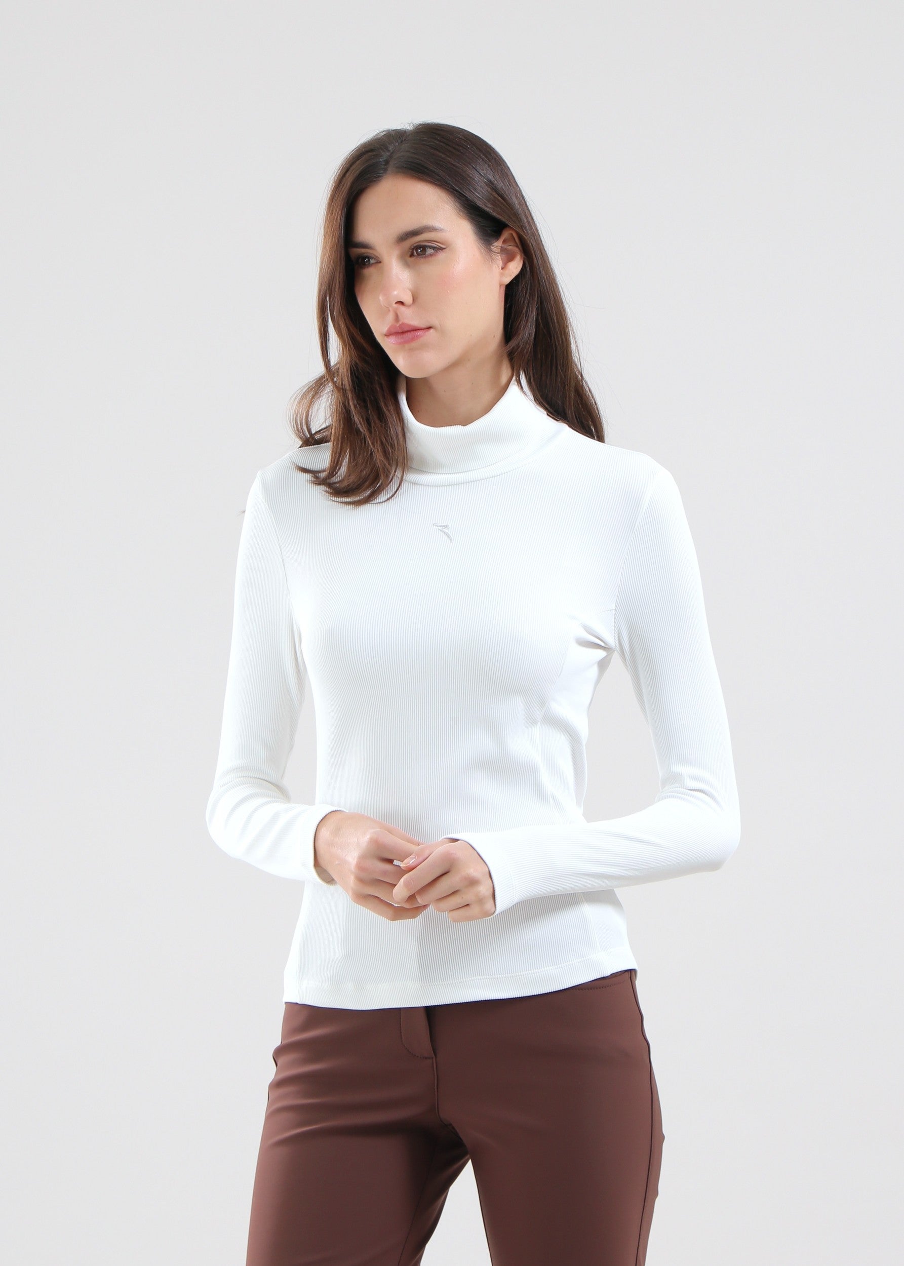 TITTI - WARM WHITE turtleneck - woman - Chervò USA