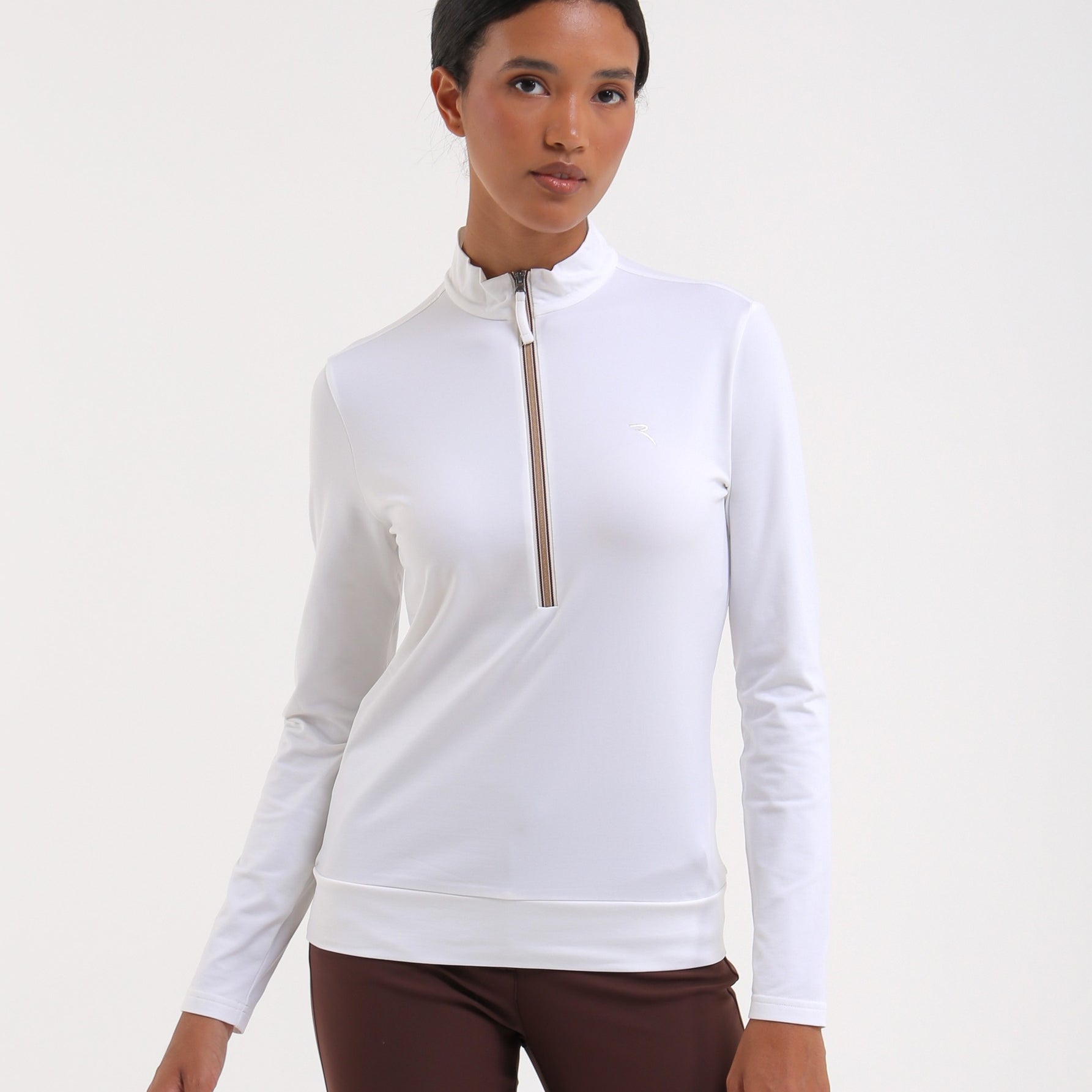 THALIA - MIDNIGHT BLACK turtleneck - woman - Chervò USA