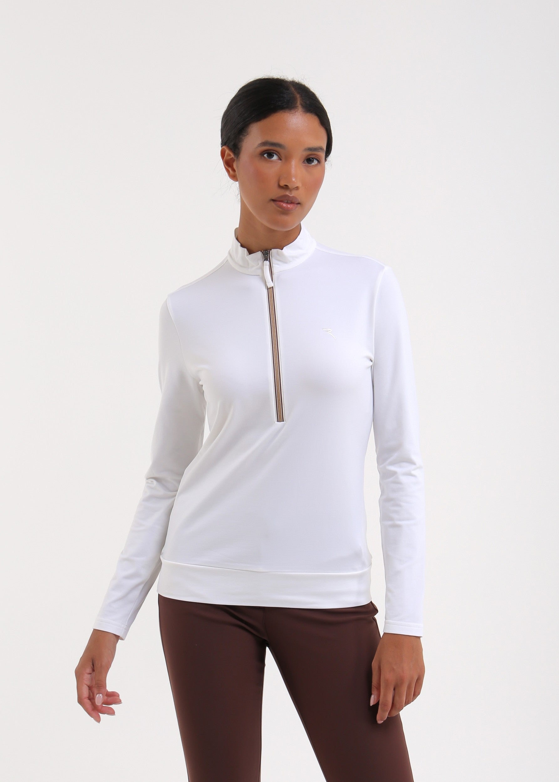 THALIA - MIDNIGHT BLACK turtleneck - woman - Chervò USA