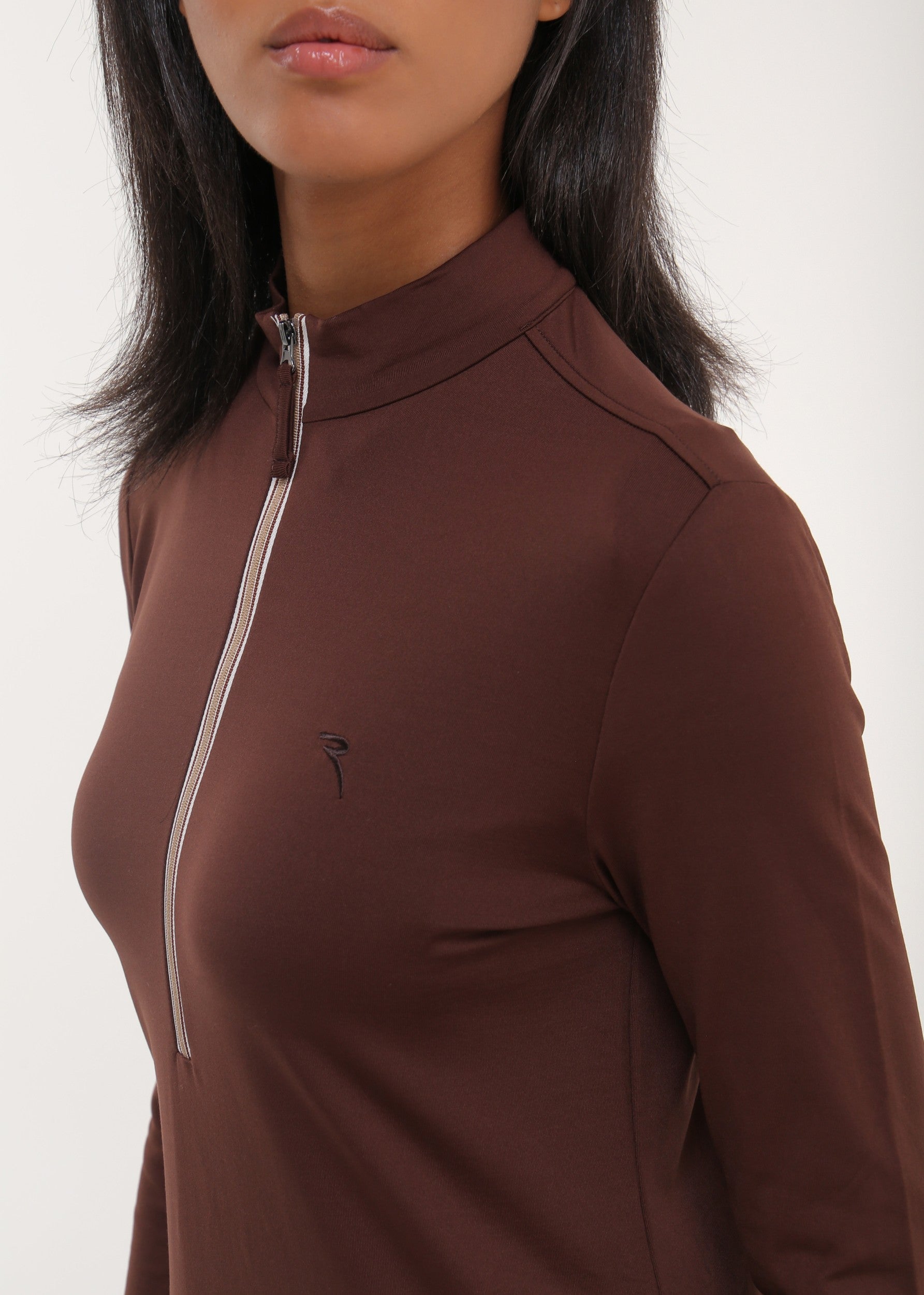 THALIA - MIDNIGHT BLACK turtleneck - woman - Chervò USA