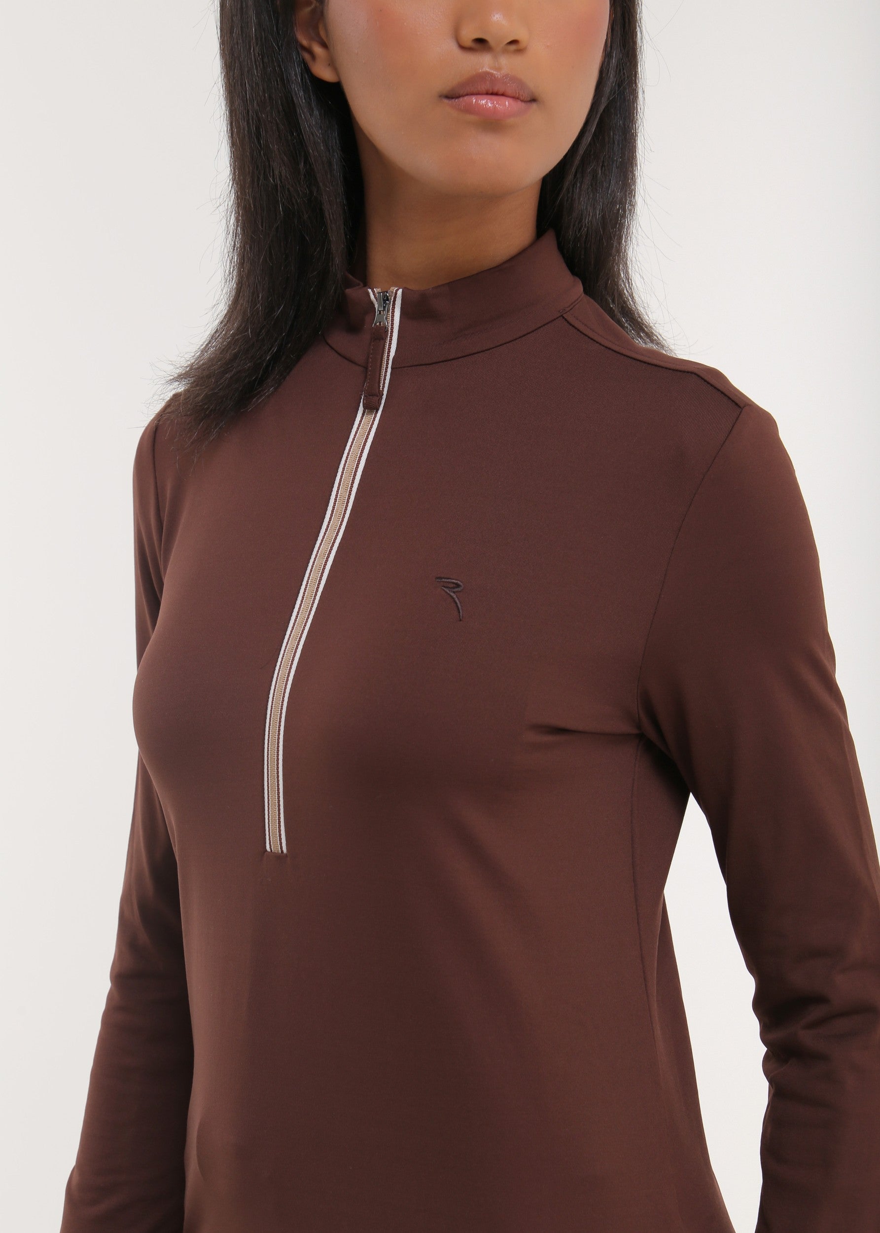 THALIA - MIDNIGHT BLACK turtleneck - woman - Chervò USA