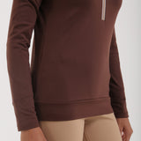 THALIA - MIDNIGHT BLACK turtleneck - woman - Chervò USA
