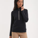 THALIA - MIDNIGHT BLACK turtleneck - woman - Chervò USA