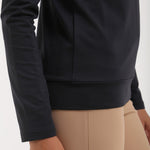 THALIA - MIDNIGHT BLACK turtleneck - woman - Chervò USA