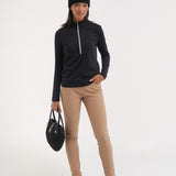 THALIA - MIDNIGHT BLACK turtleneck - woman - Chervò USA