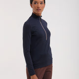 THALIA - MIDNIGHT BLACK turtleneck - woman - Chervò USA