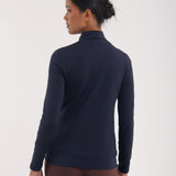 THALIA - MIDNIGHT BLACK turtleneck - woman - Chervò USA