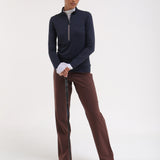 THALIA - MIDNIGHT BLACK turtleneck - woman - Chervò USA