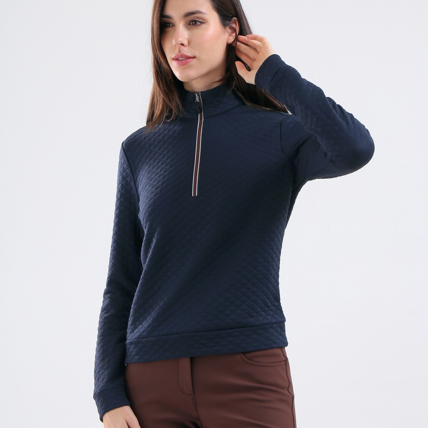 TAMPA - WARM WHITE turtleneck - woman - Chervò USA
