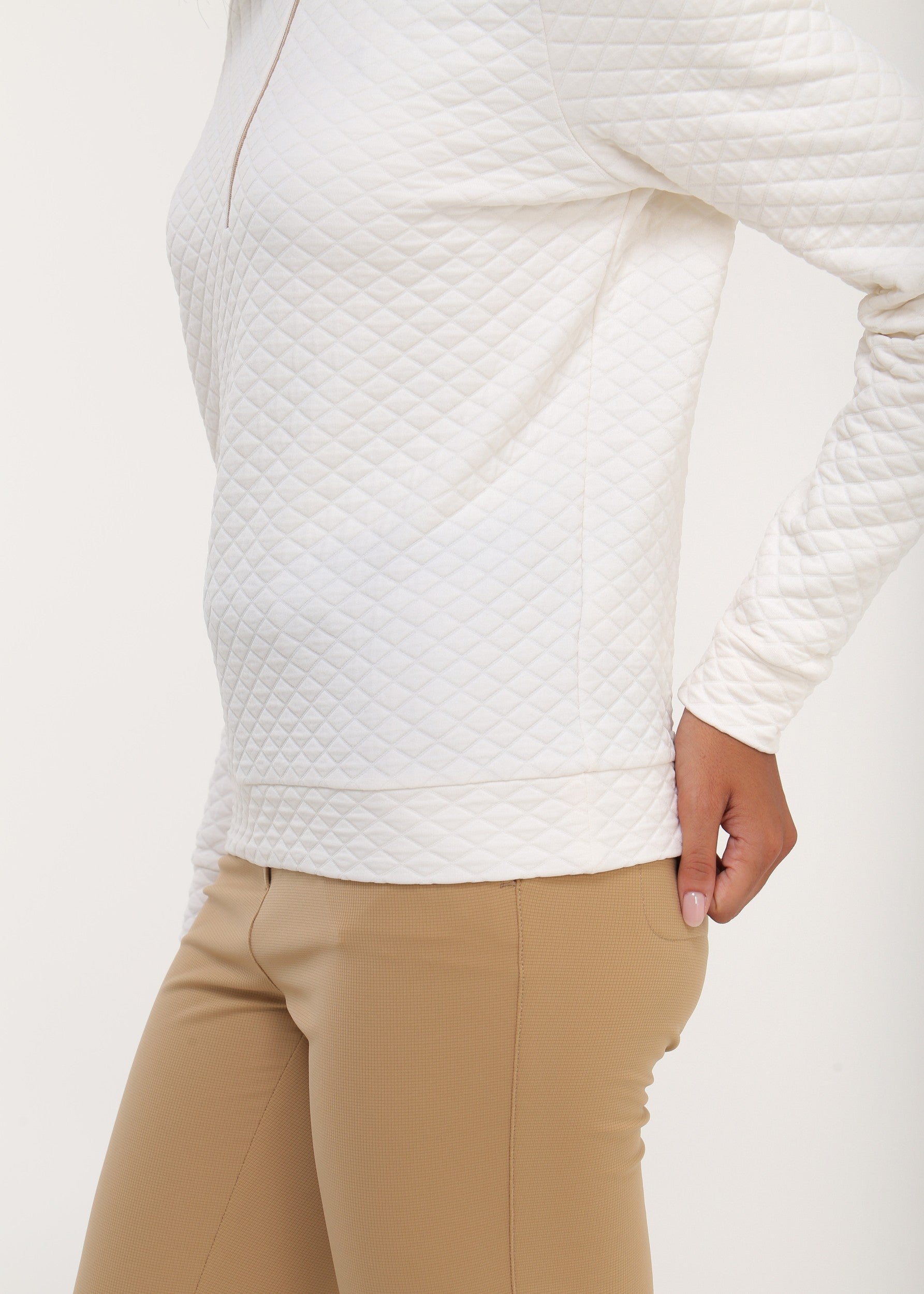 TAMPA - WARM WHITE turtleneck - woman - Chervò USA