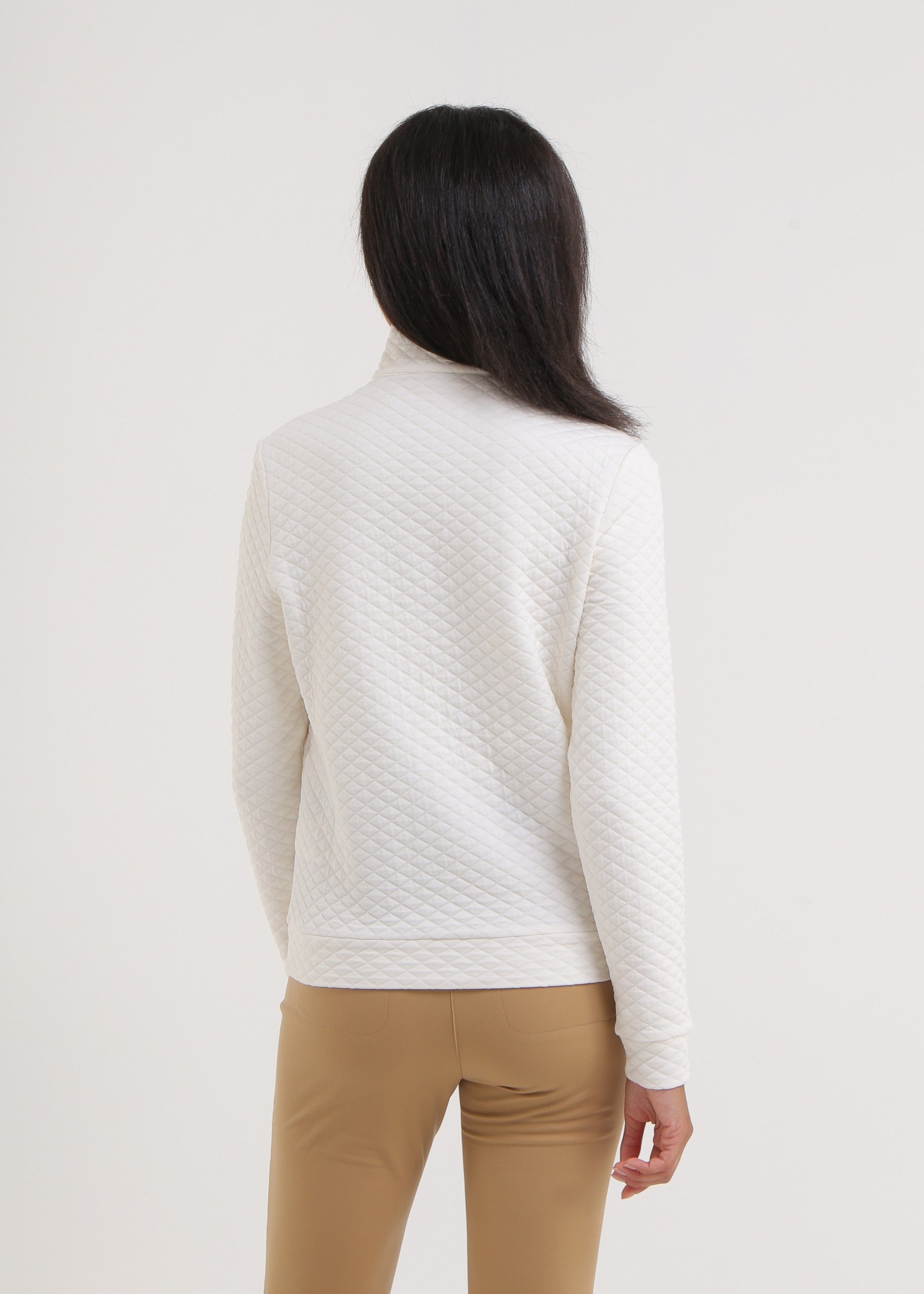 TAMPA - WARM WHITE turtleneck - woman - Chervò USA