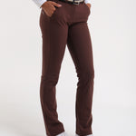 SISMA-FW26 - CHOCOLATE trousers - woman - Chervò USA