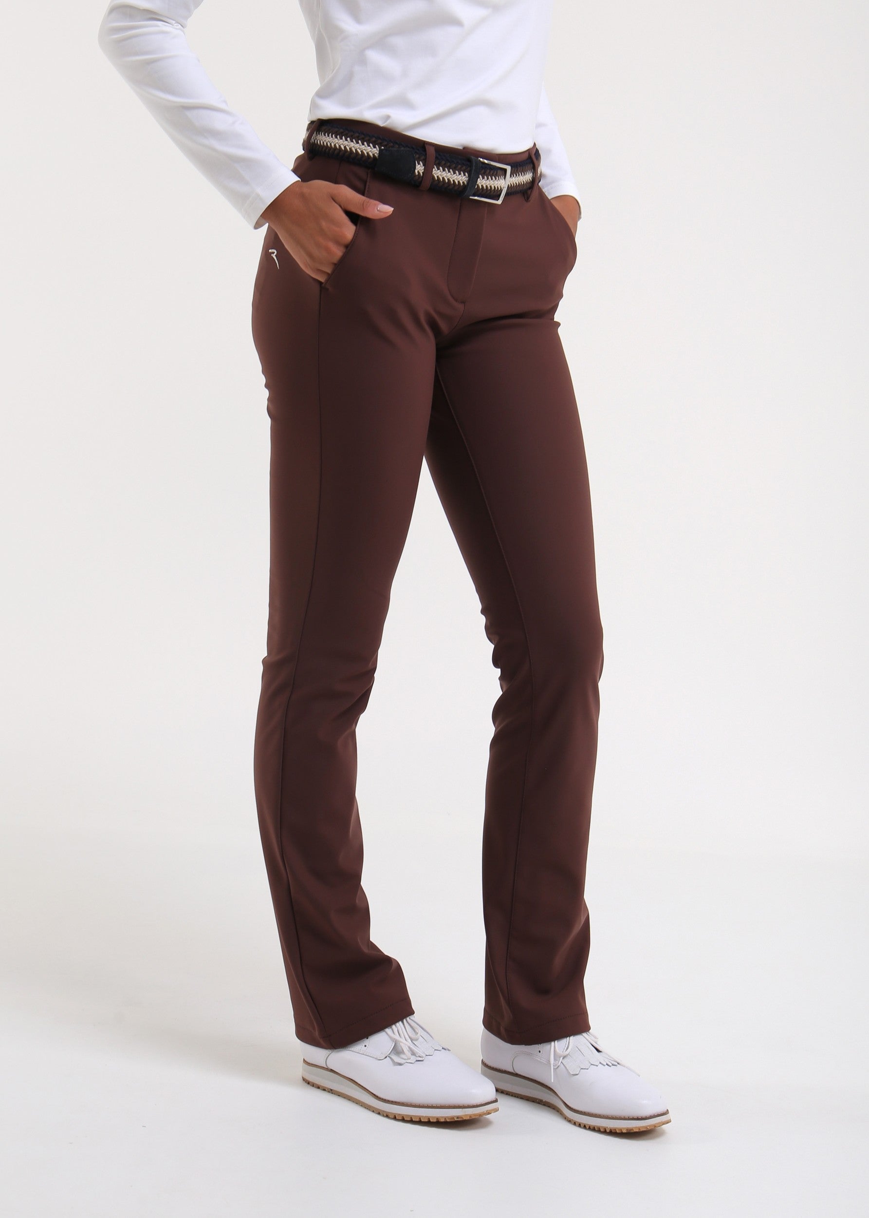SISMA-FW26 - CHOCOLATE trousers - woman - Chervò USA