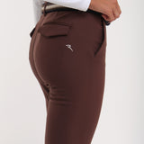 SISMA-FW26 - CHOCOLATE trousers - woman - Chervò USA
