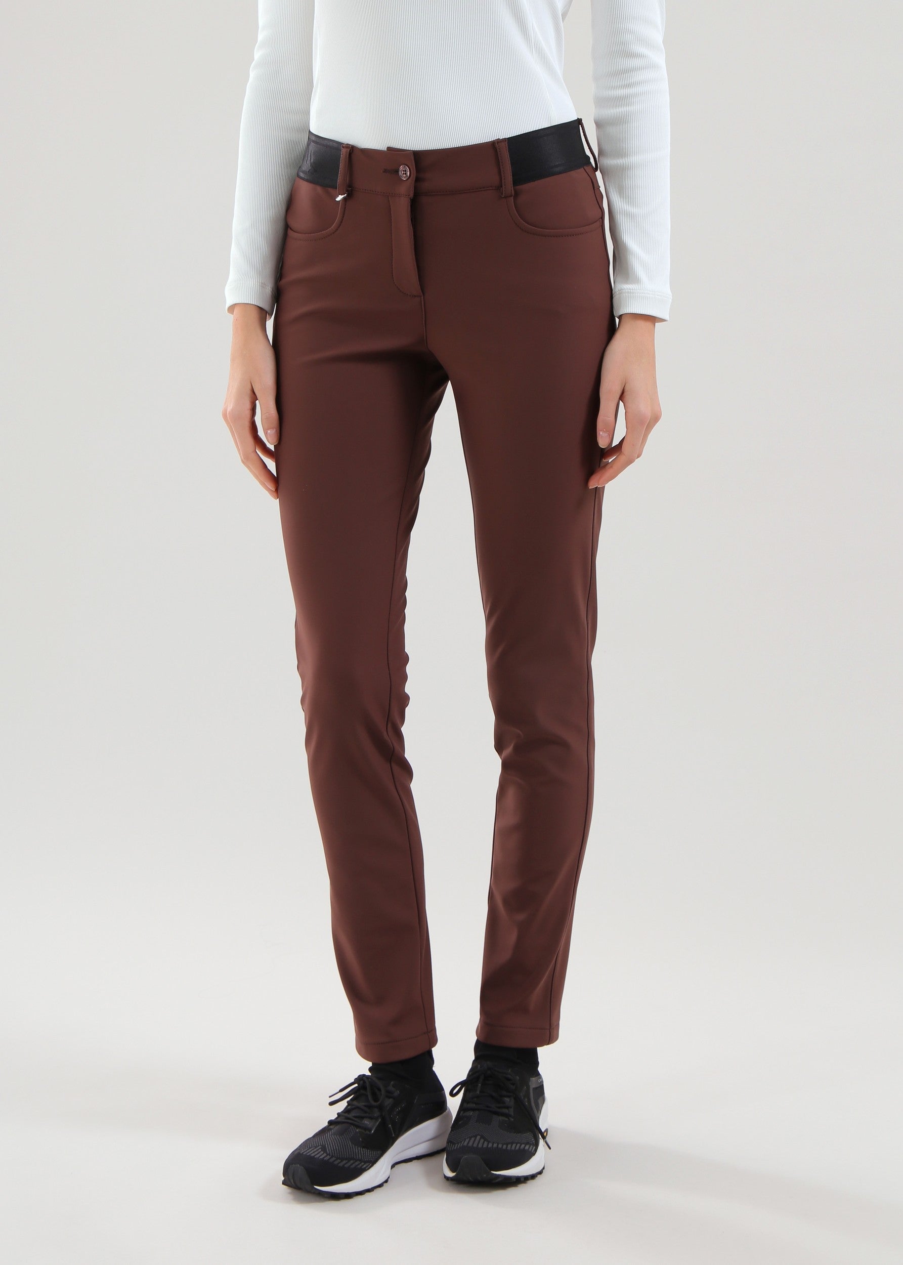 SINGOLO-FW26 - MIDNIGHT BLACK trousers - woman - Chervò USA