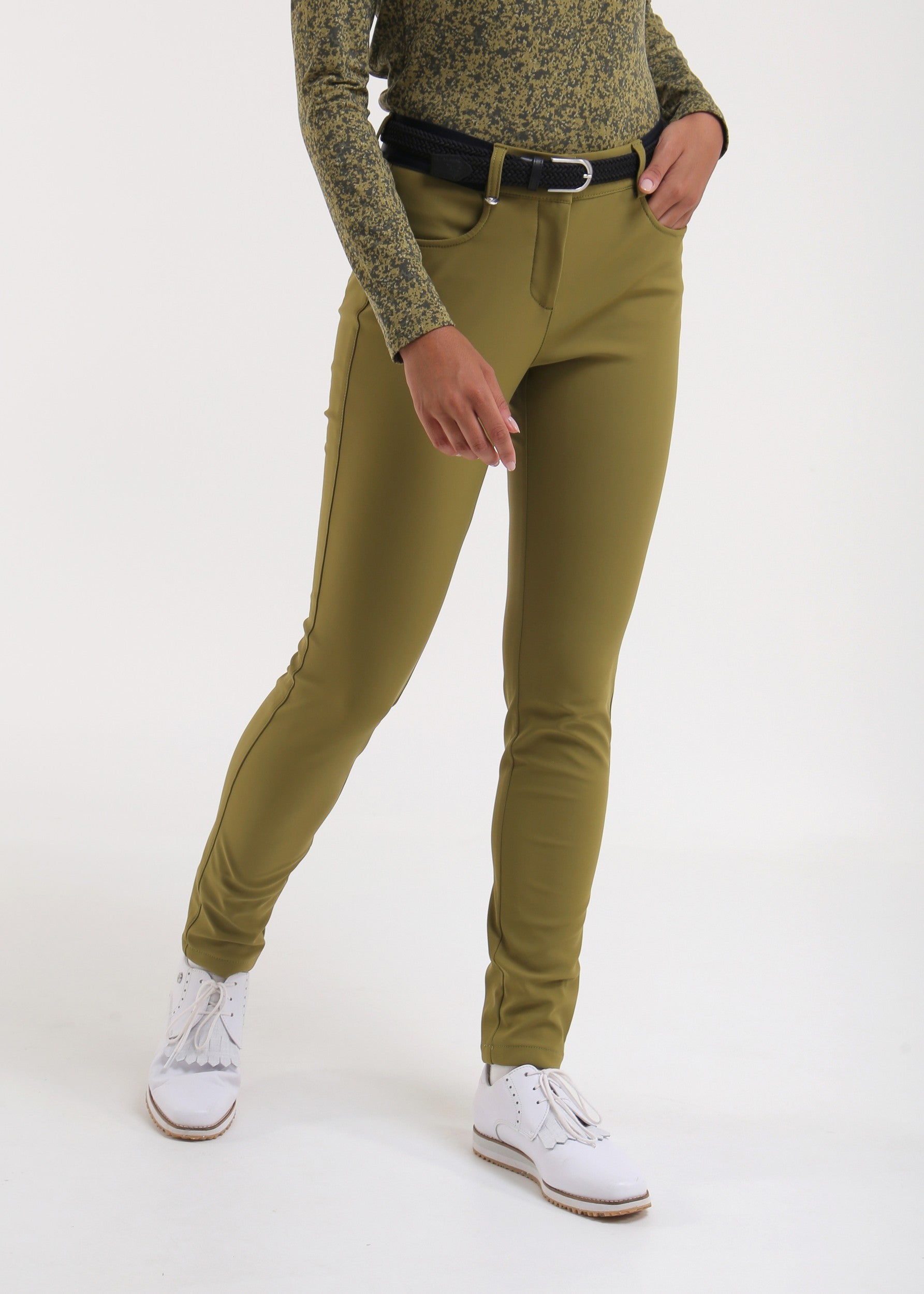 SINGOLO-FW26 - MIDNIGHT BLACK trousers - woman - Chervò USA