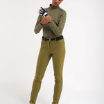 SINGOLO-FW26 - MIDNIGHT BLACK trousers - woman - Chervò USA
