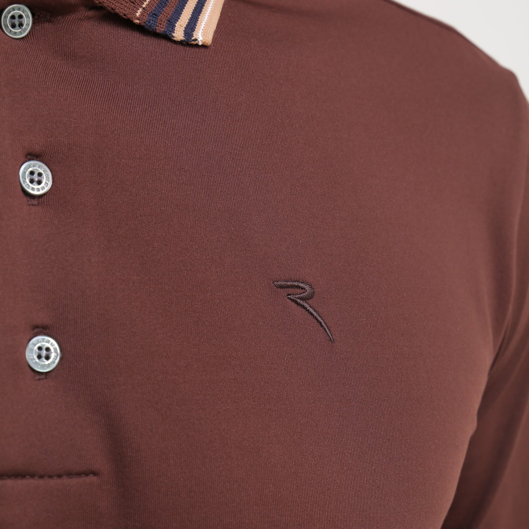 ARBORIO - CHOCOLATE polo - man - Chervò USA