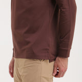 ARBORIO - CHOCOLATE polo - man - Chervò USA