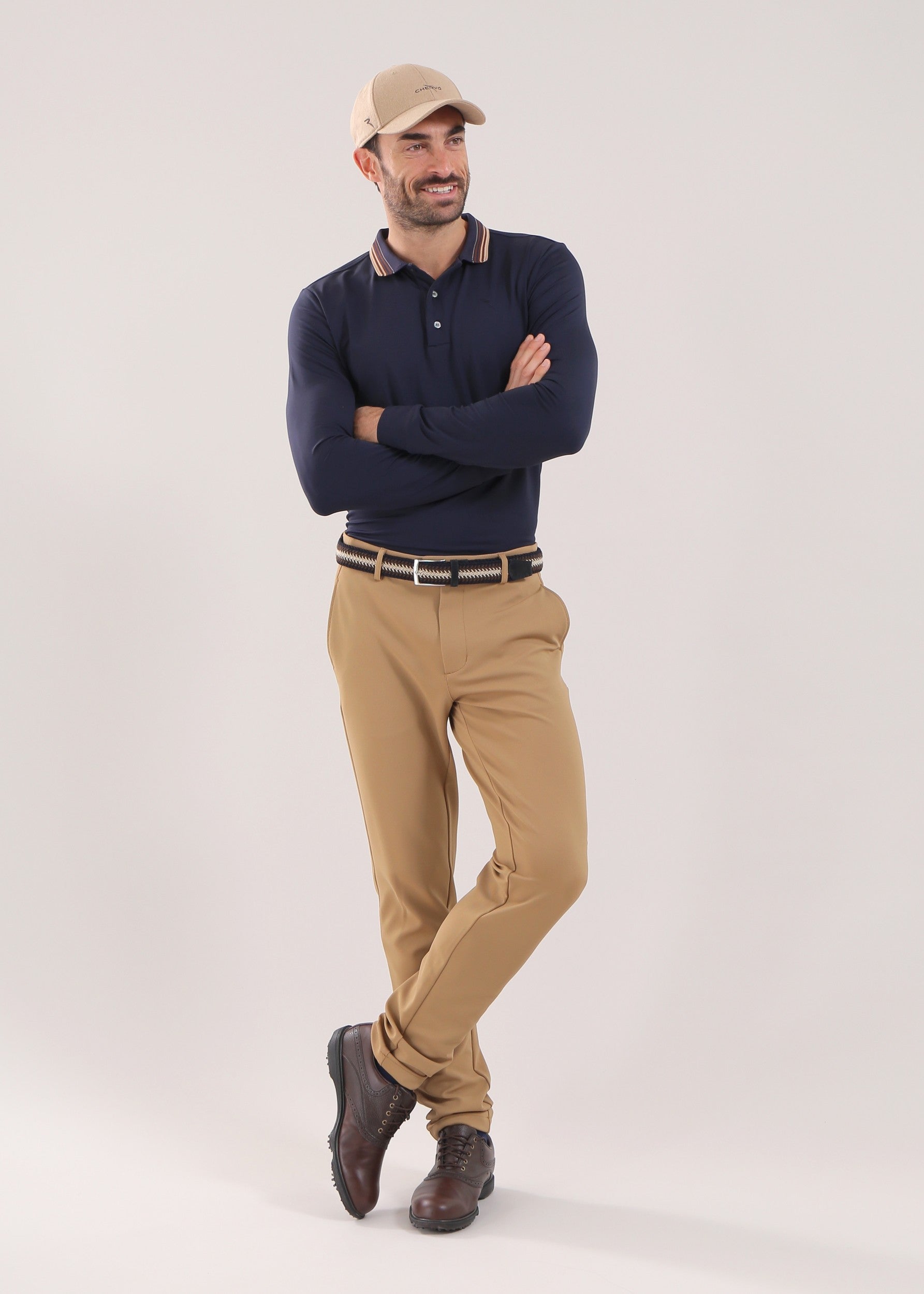 ARBORIO - CHOCOLATE polo - man - Chervò USA