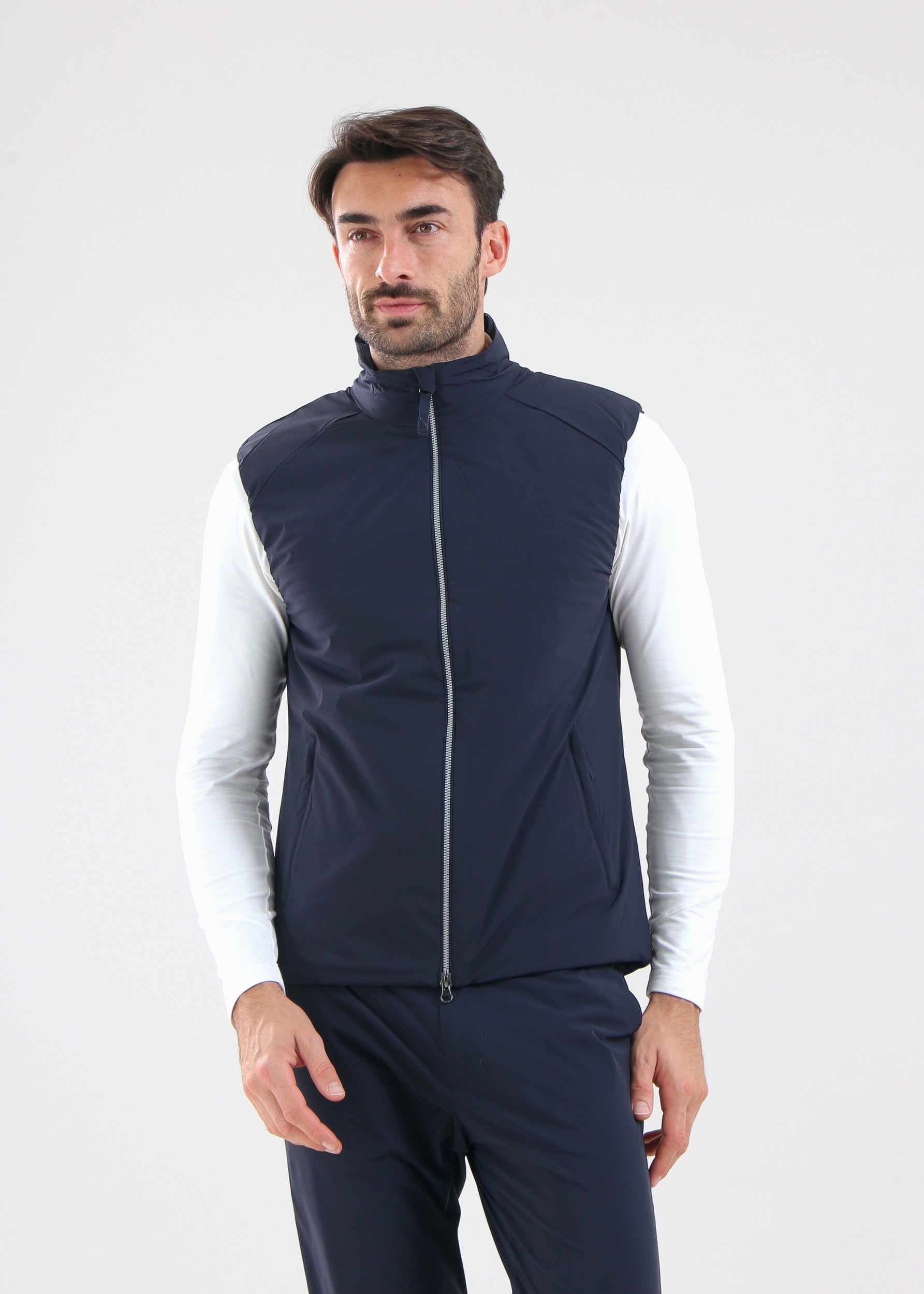 EDRI - TIMELESS NAVY vest - man - Chervò USA