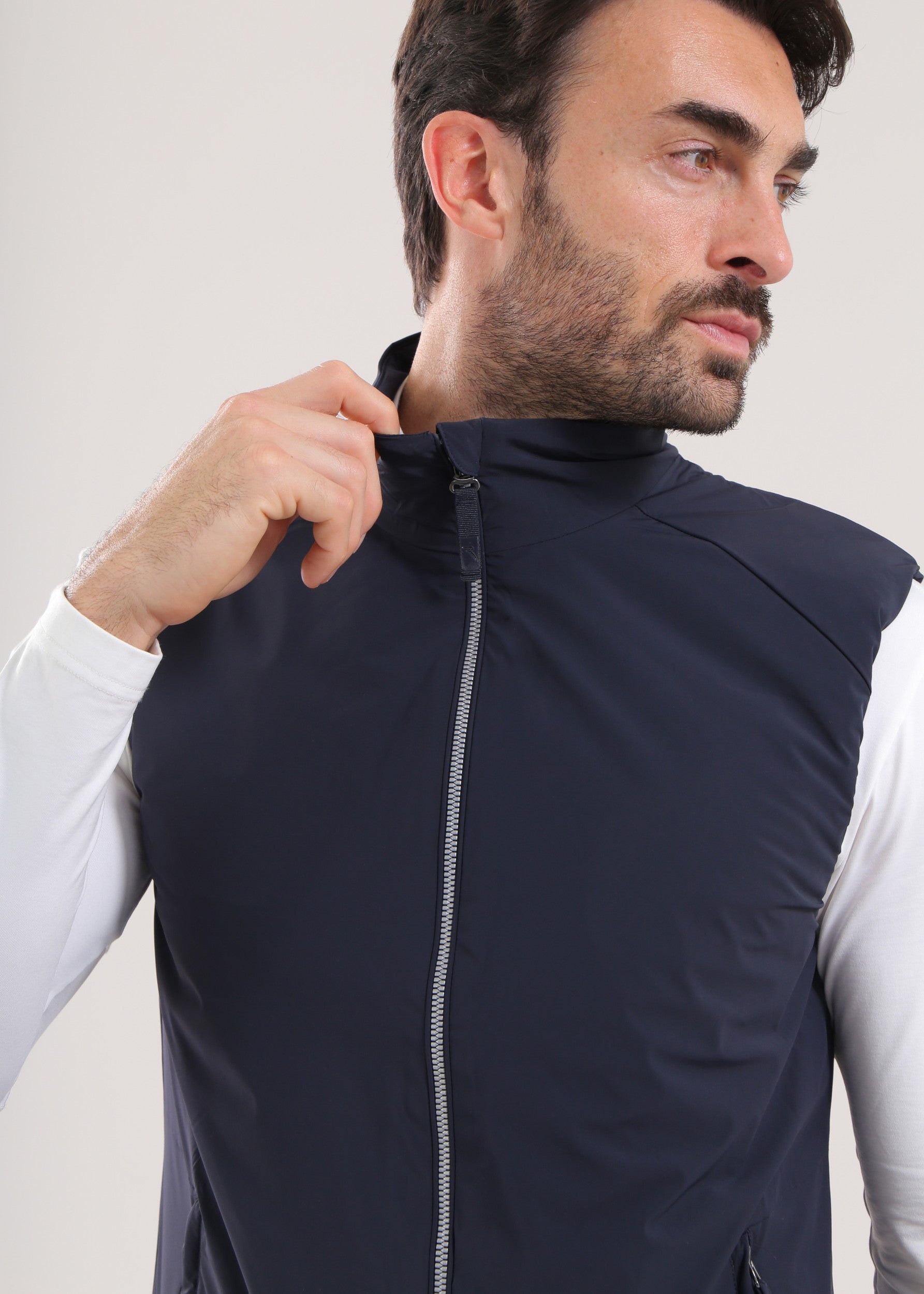 EDRI - TIMELESS NAVY vest - man - Chervò USA