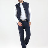 EDRI - TIMELESS NAVY vest - man - Chervò USA