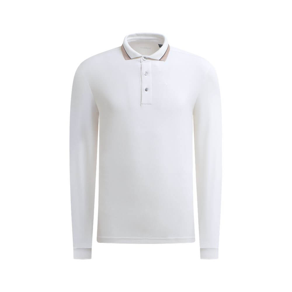 ALAMO - WARM WHITE polo - man - Chervò USA