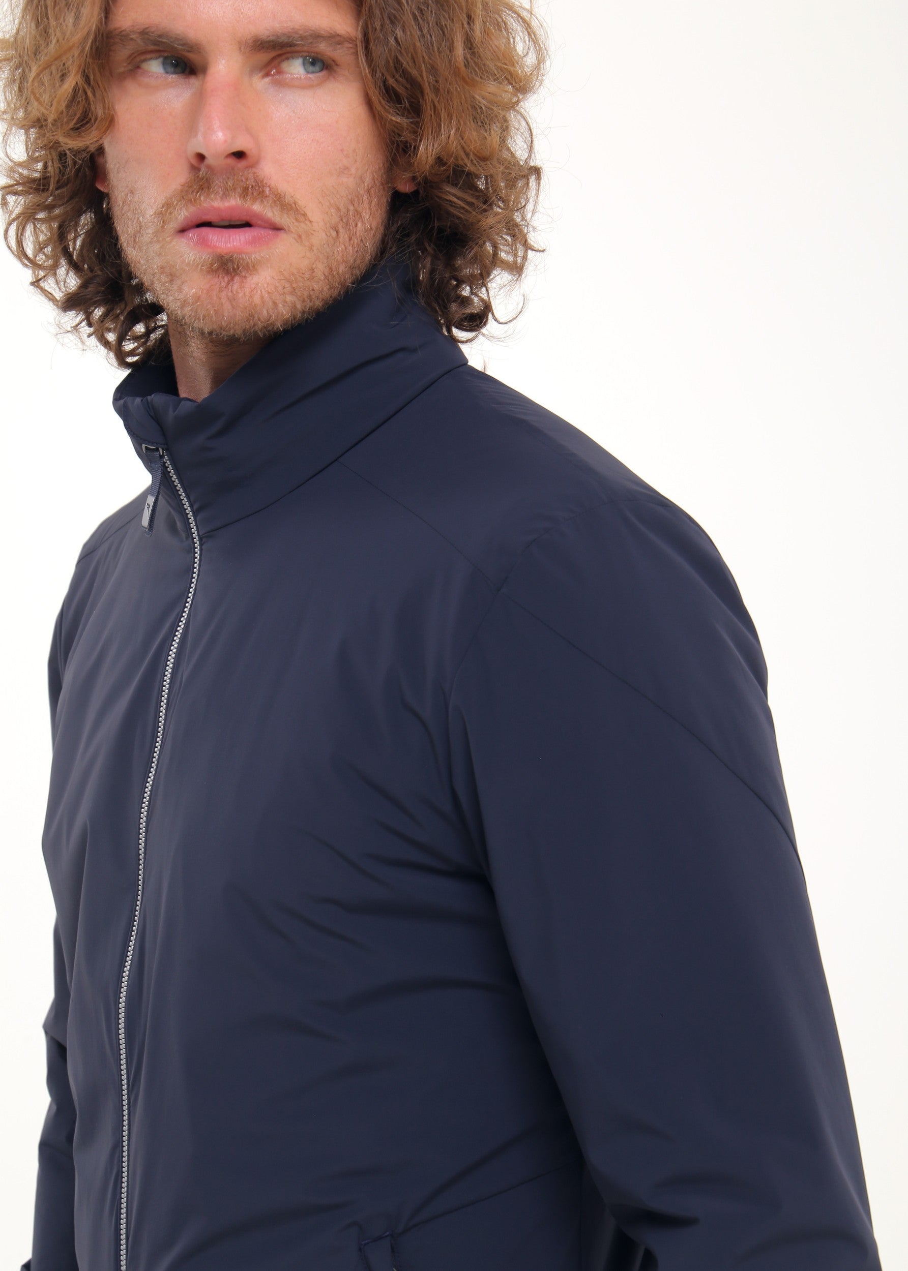 MARIO - TIMELESS NAVY jacket - man - Chervò USA