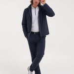 MARIO - TIMELESS NAVY jacket - man - Chervò USA