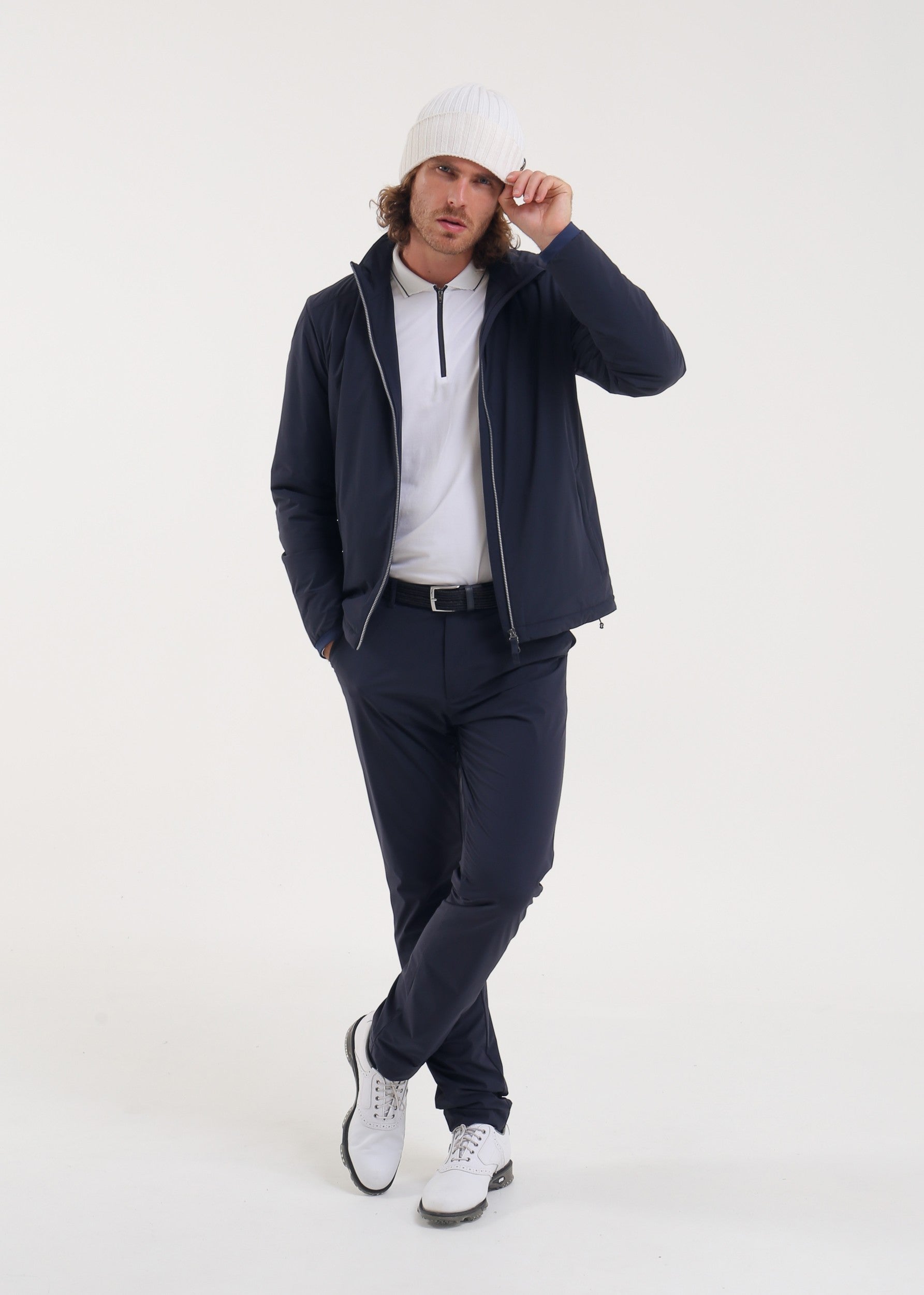 MARIO - TIMELESS NAVY jacket - man - Chervò USA