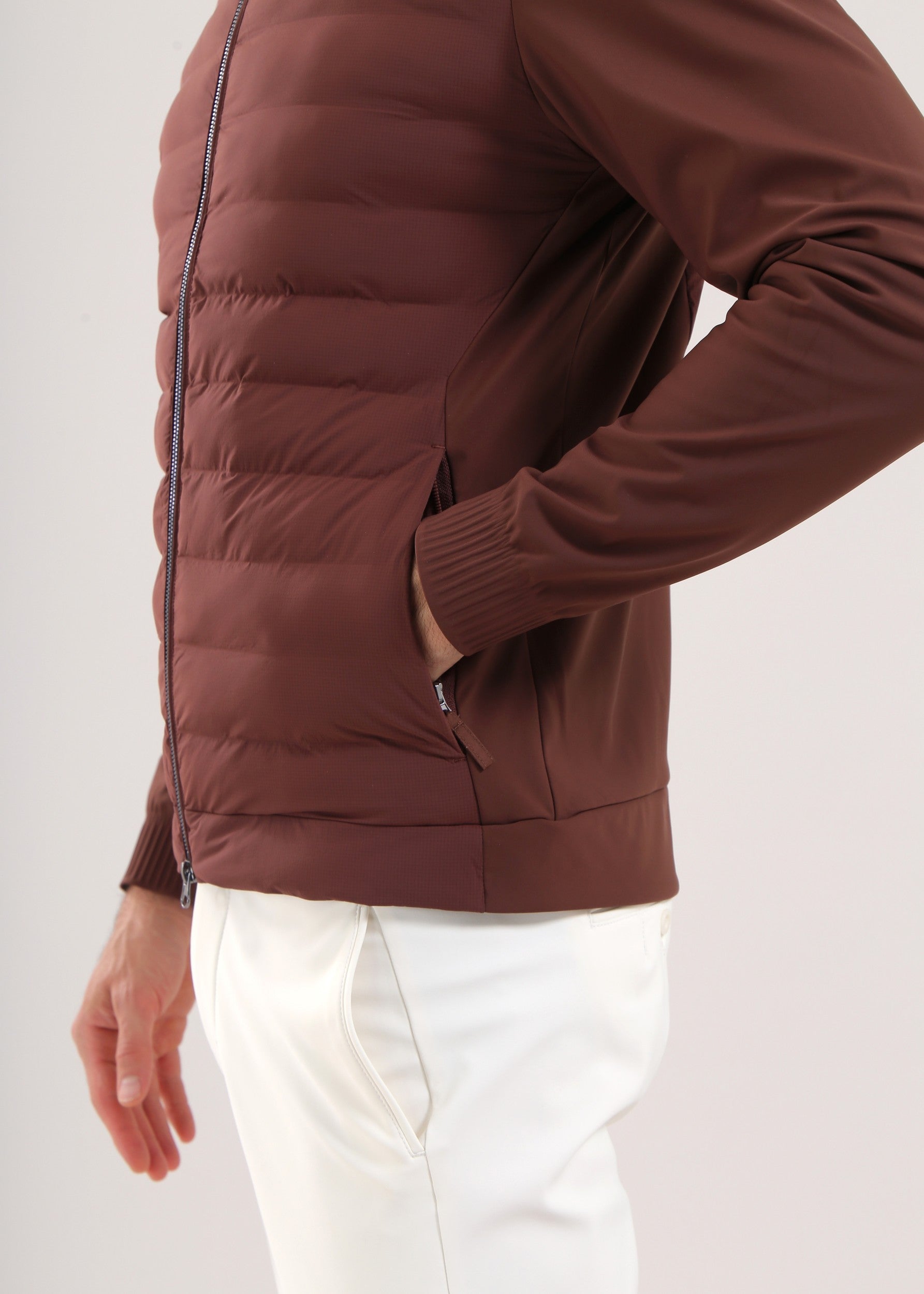 MICHEY - CHOCOLATE jacket - man - Chervò USA