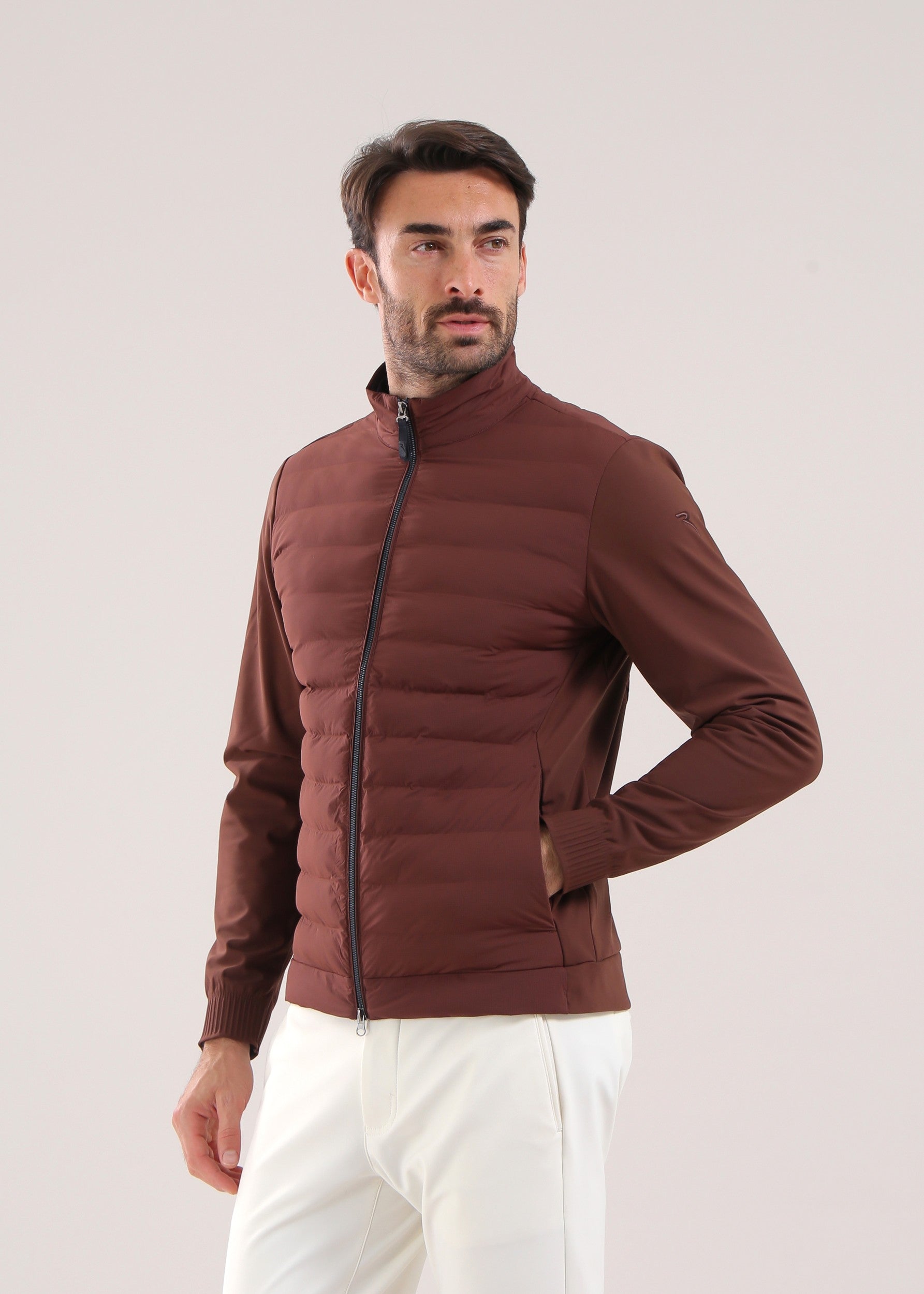 MICHEY - CHOCOLATE jacket - man - Chervò USA